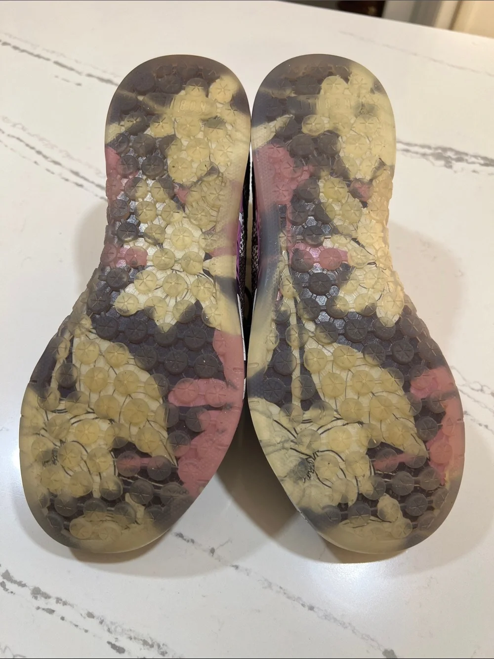 NOBULL Purple Floral Pattern Women’s Athletic Shoes size W8